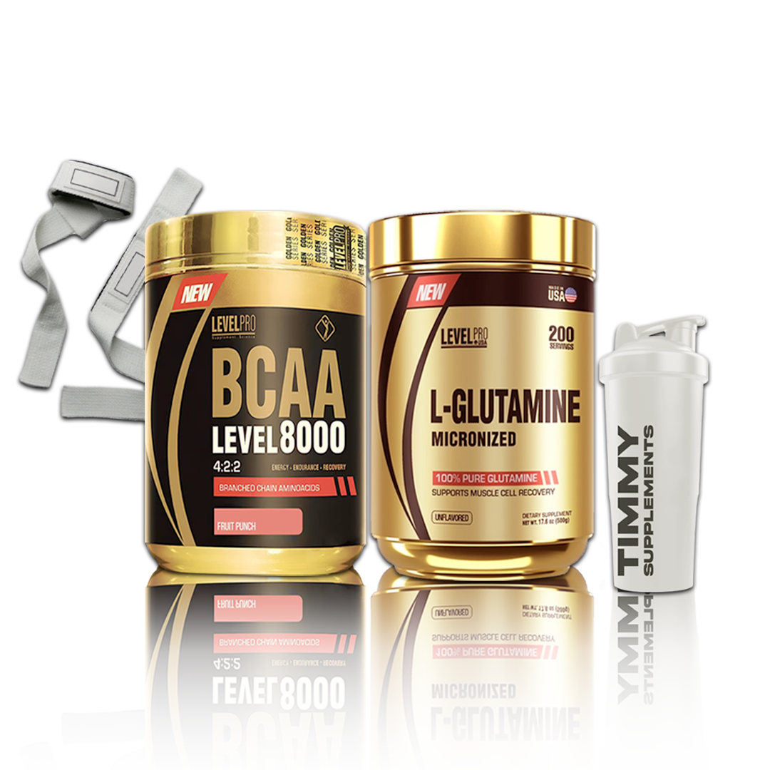 L-Glutamina y Bcaa + Regalos