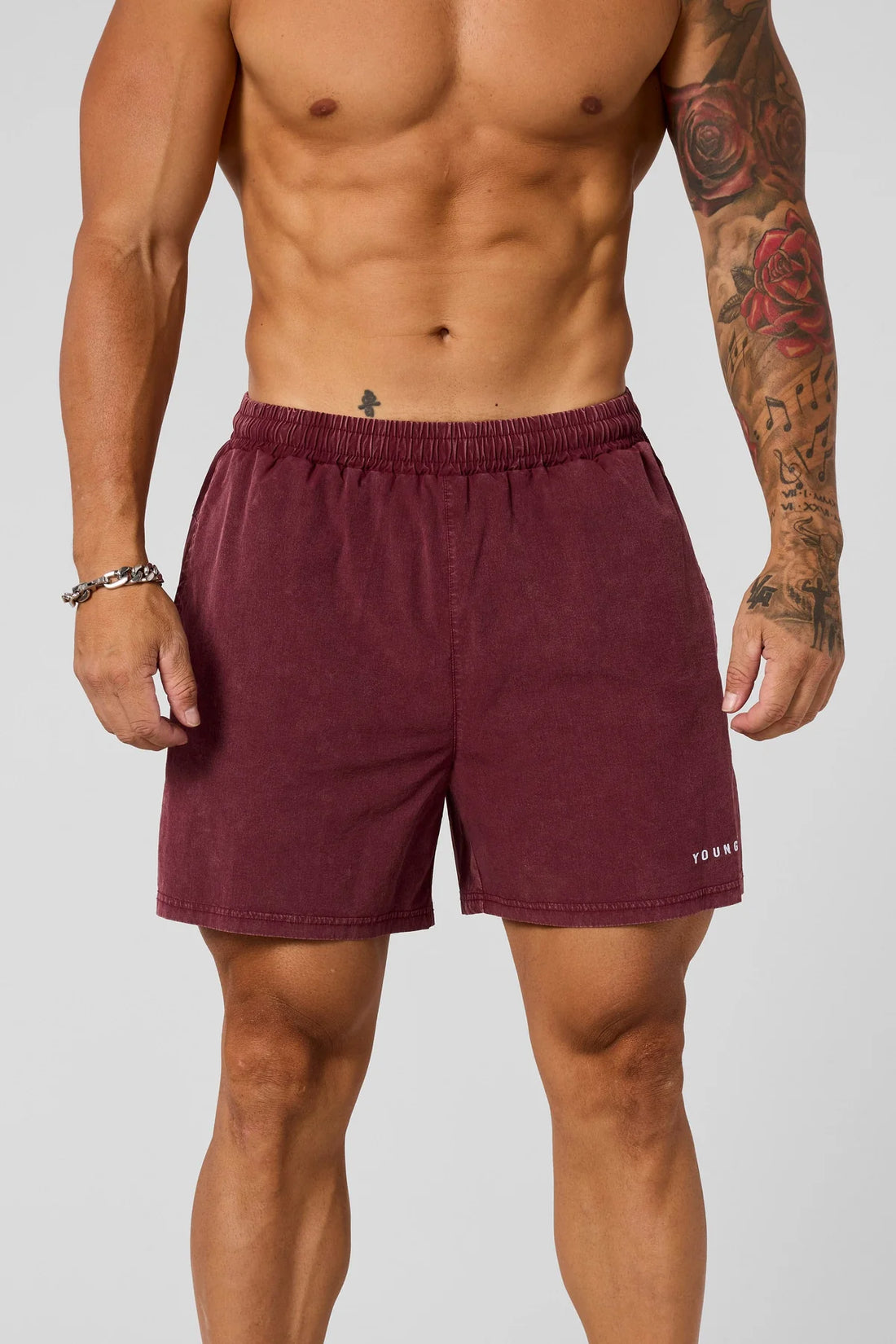 1043 - Washed Fitness Shorts