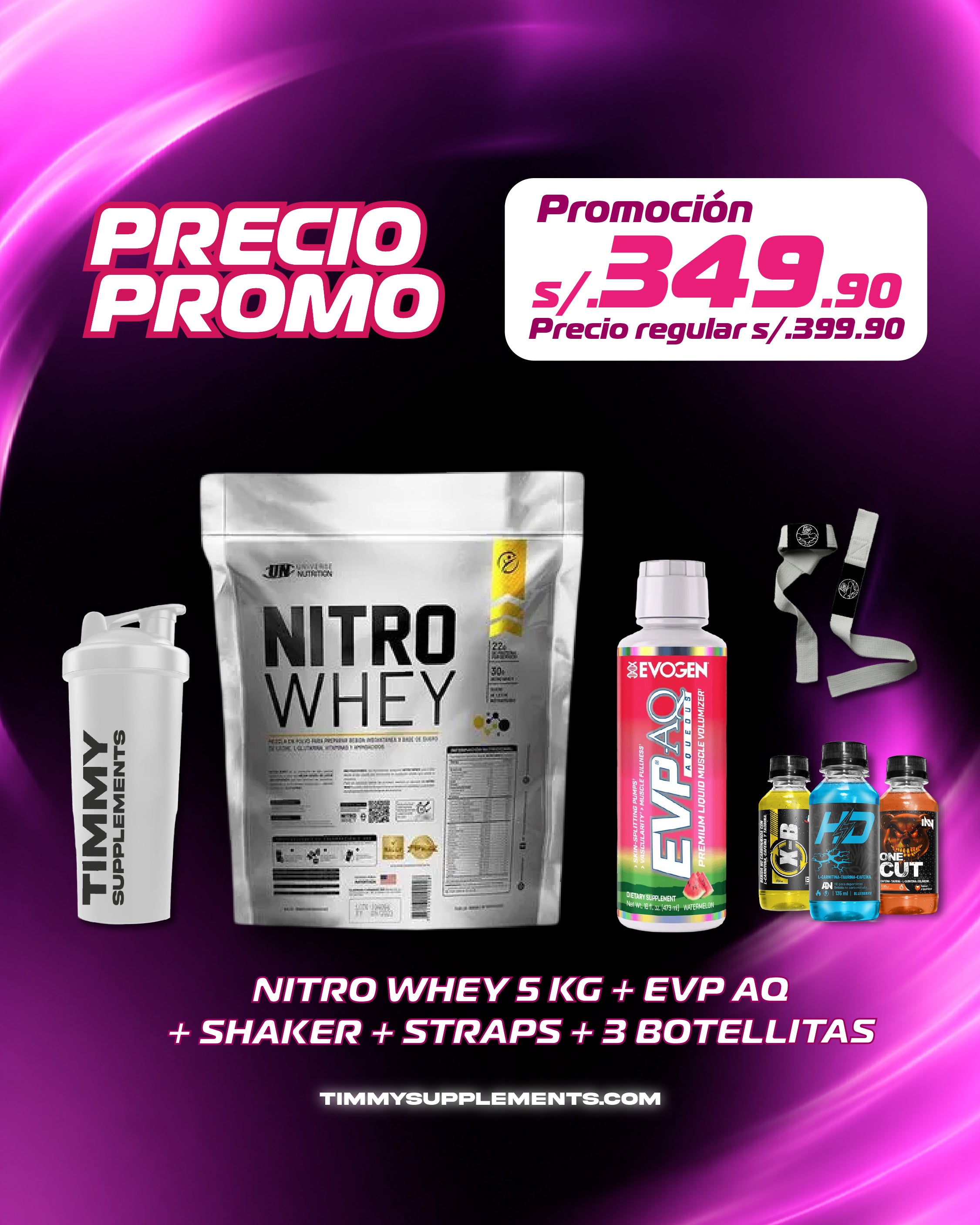 NITRO WHEY 5KG + EVP AQ