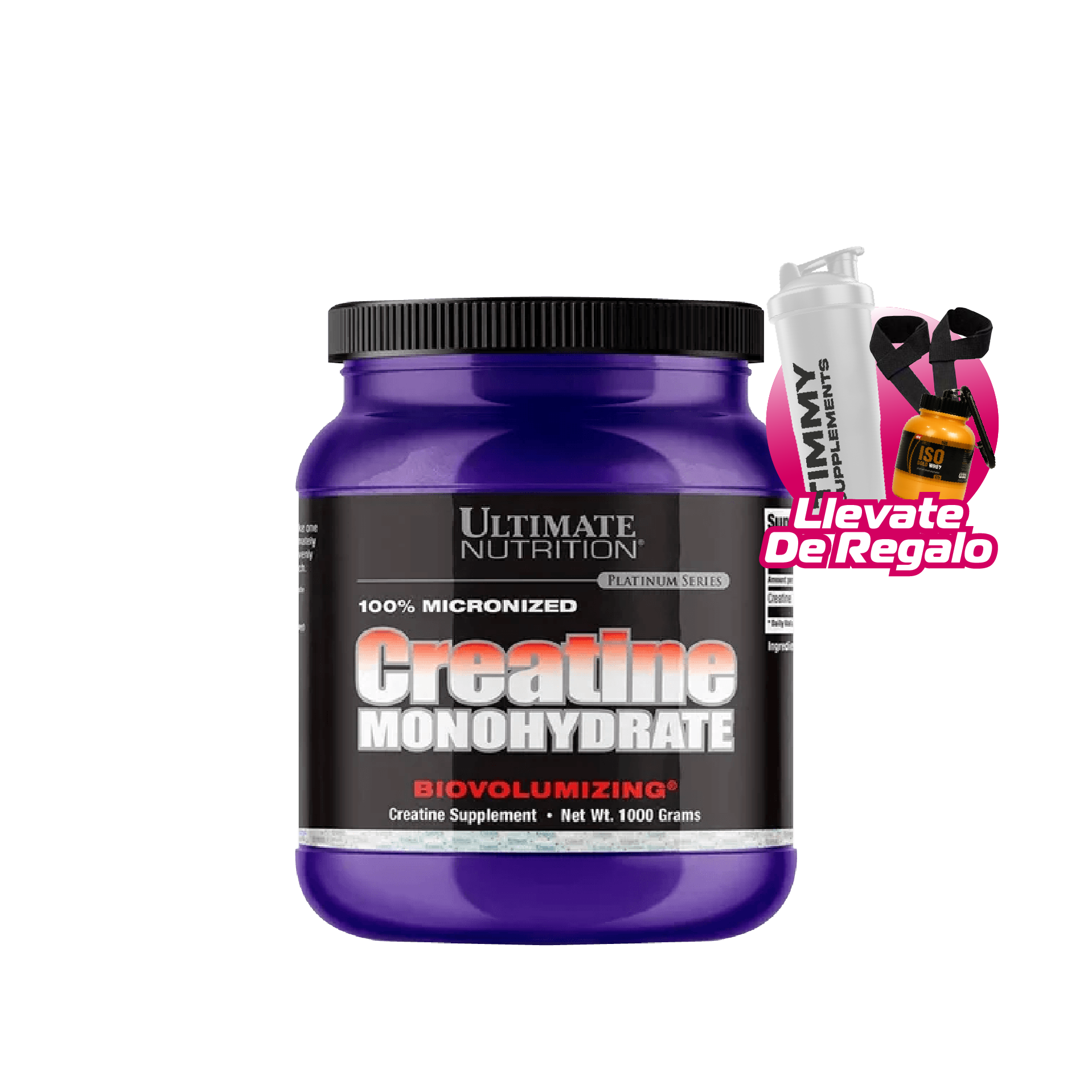 CREATINA MONOHIDRATADA 300 GR - ULTIMATE NUTRITION