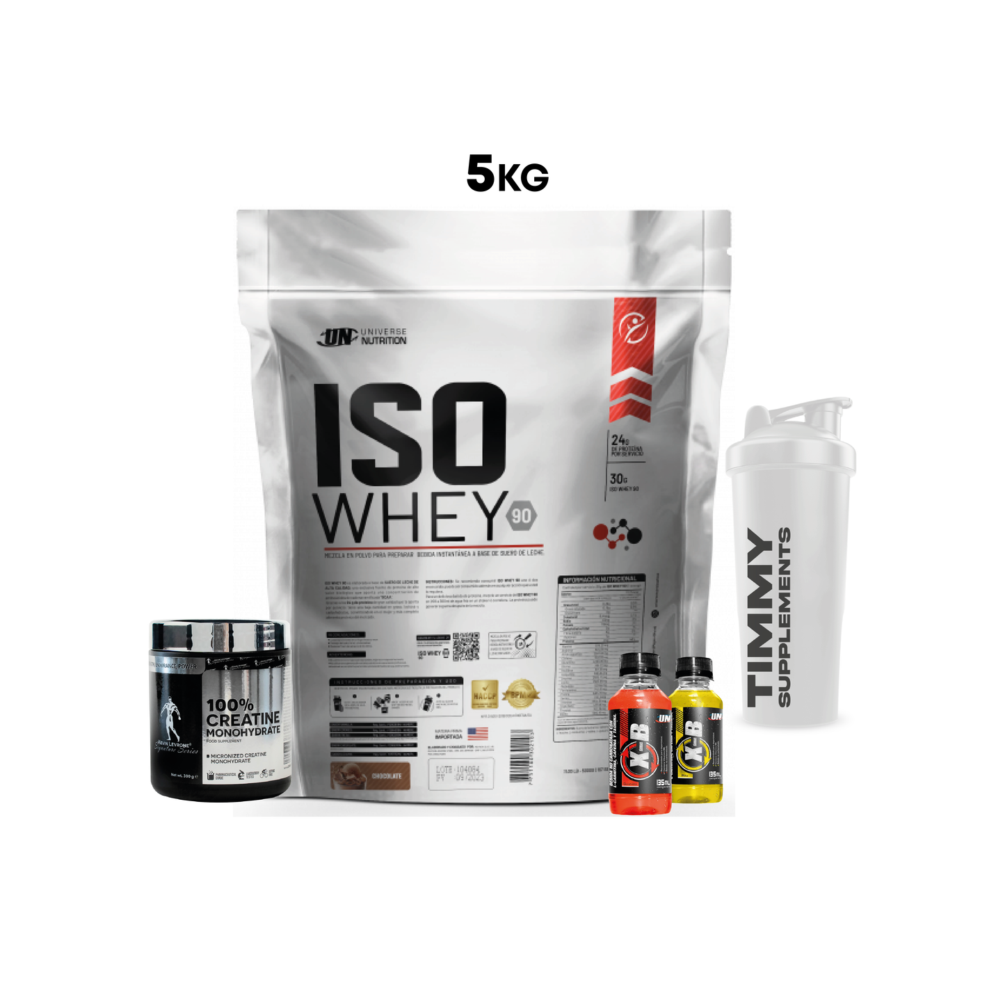 PACK ISO WHEY 5KG