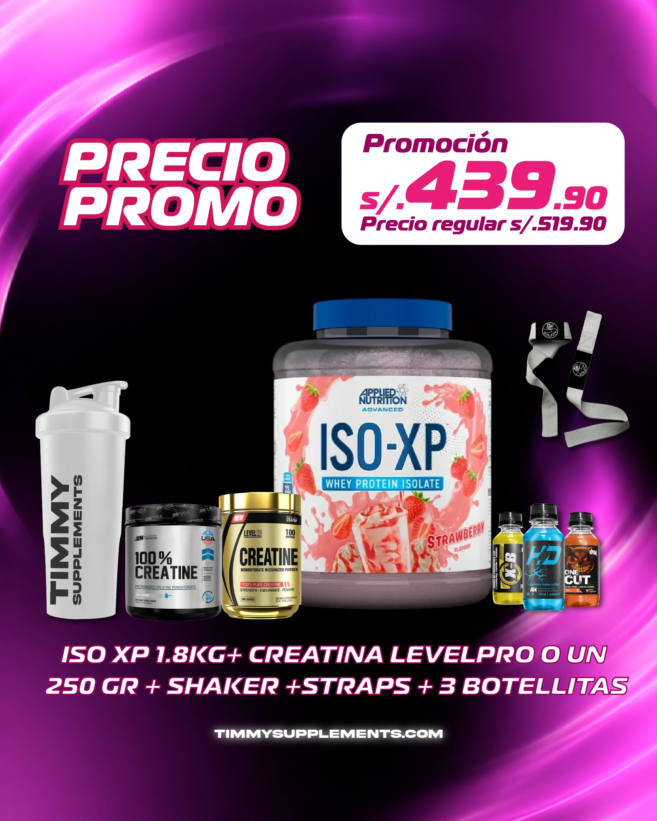 ISO-XP 1.8KG + CREATINA 250GR