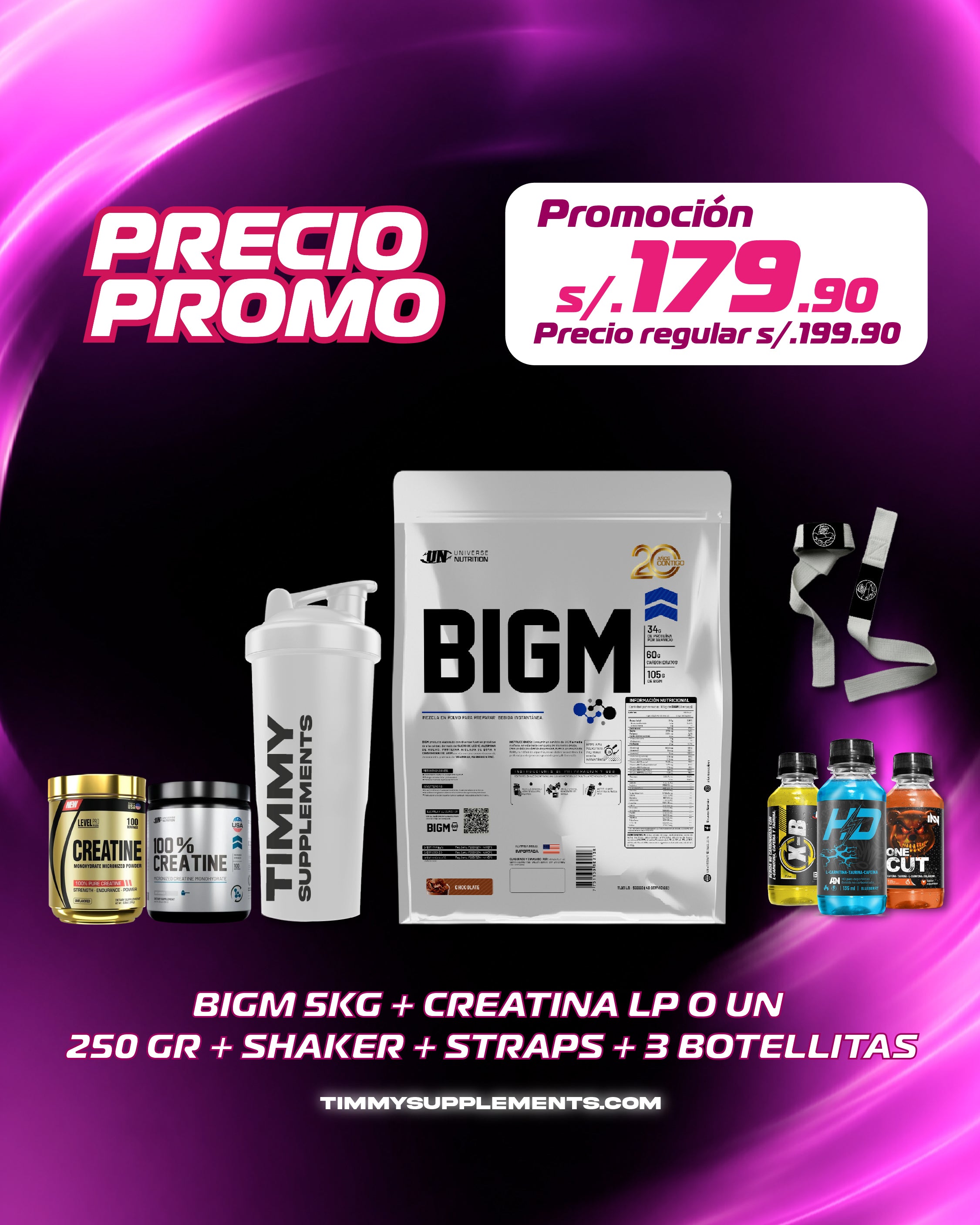 BIGM 5KG + CREATINA 250 GR (Copia)