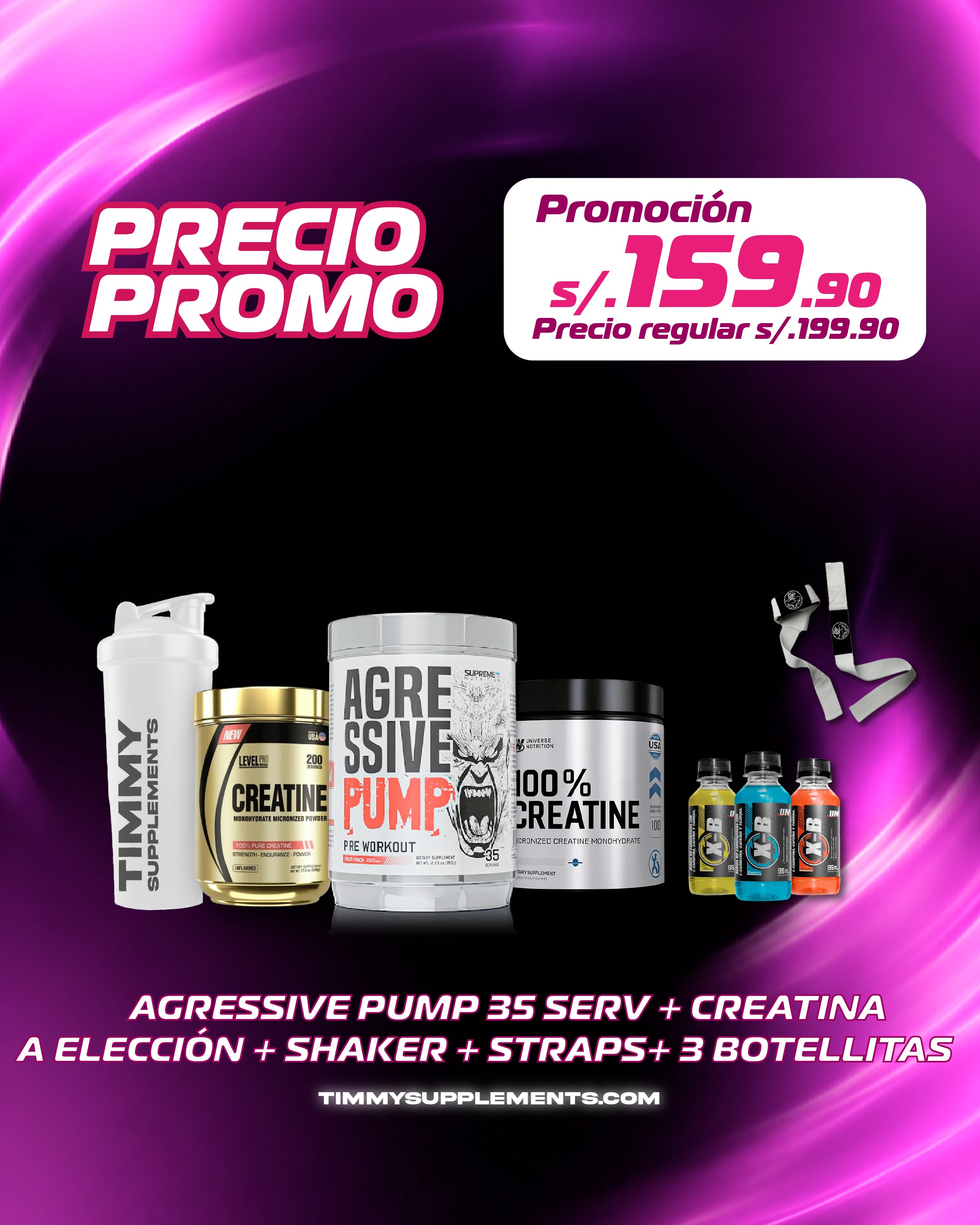 AGRESSIVE PUMP + CREATINA