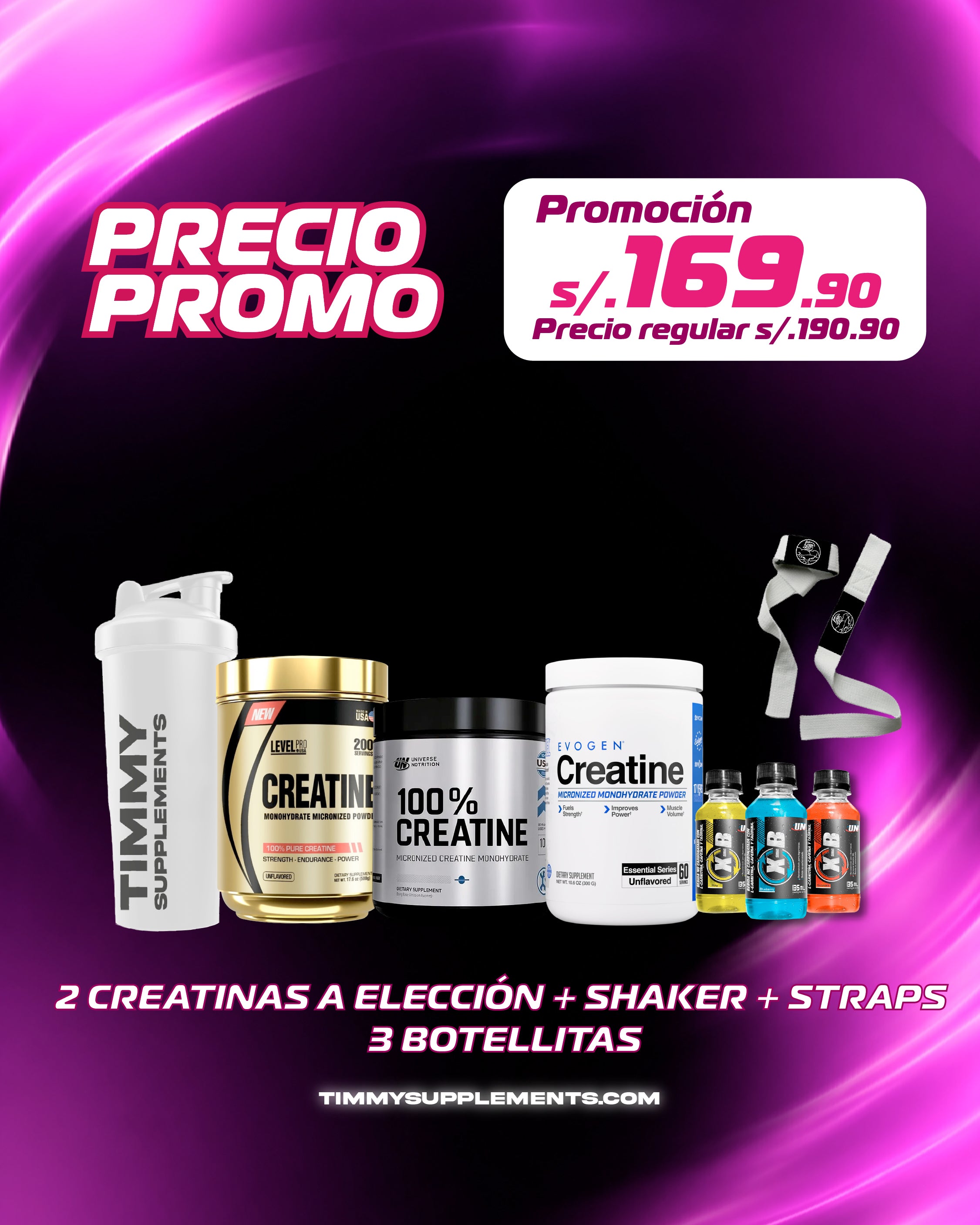 2 CREATINAS A ELECCIÓN