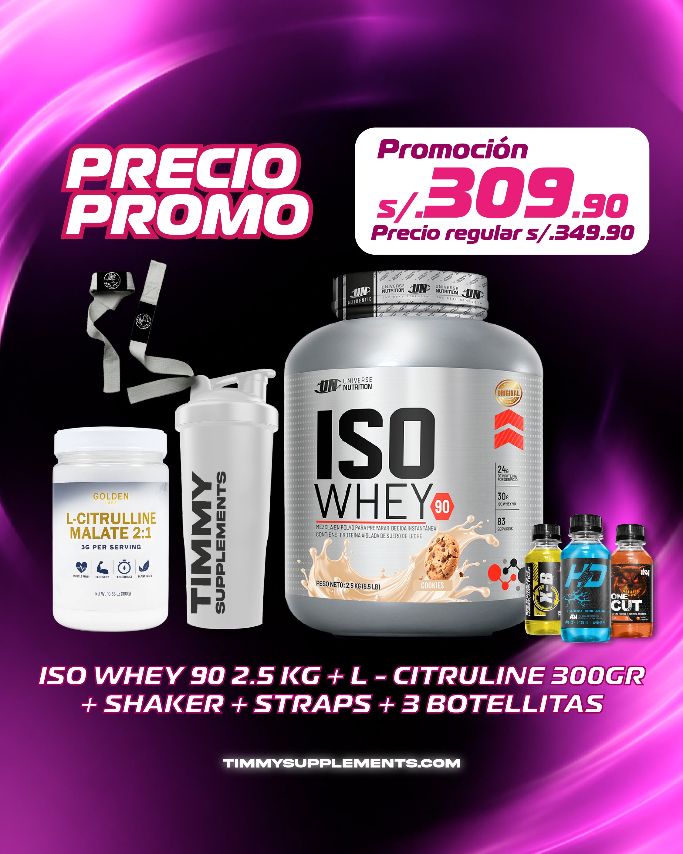 ISO WHEY 2,5KG + L-CITRULINA