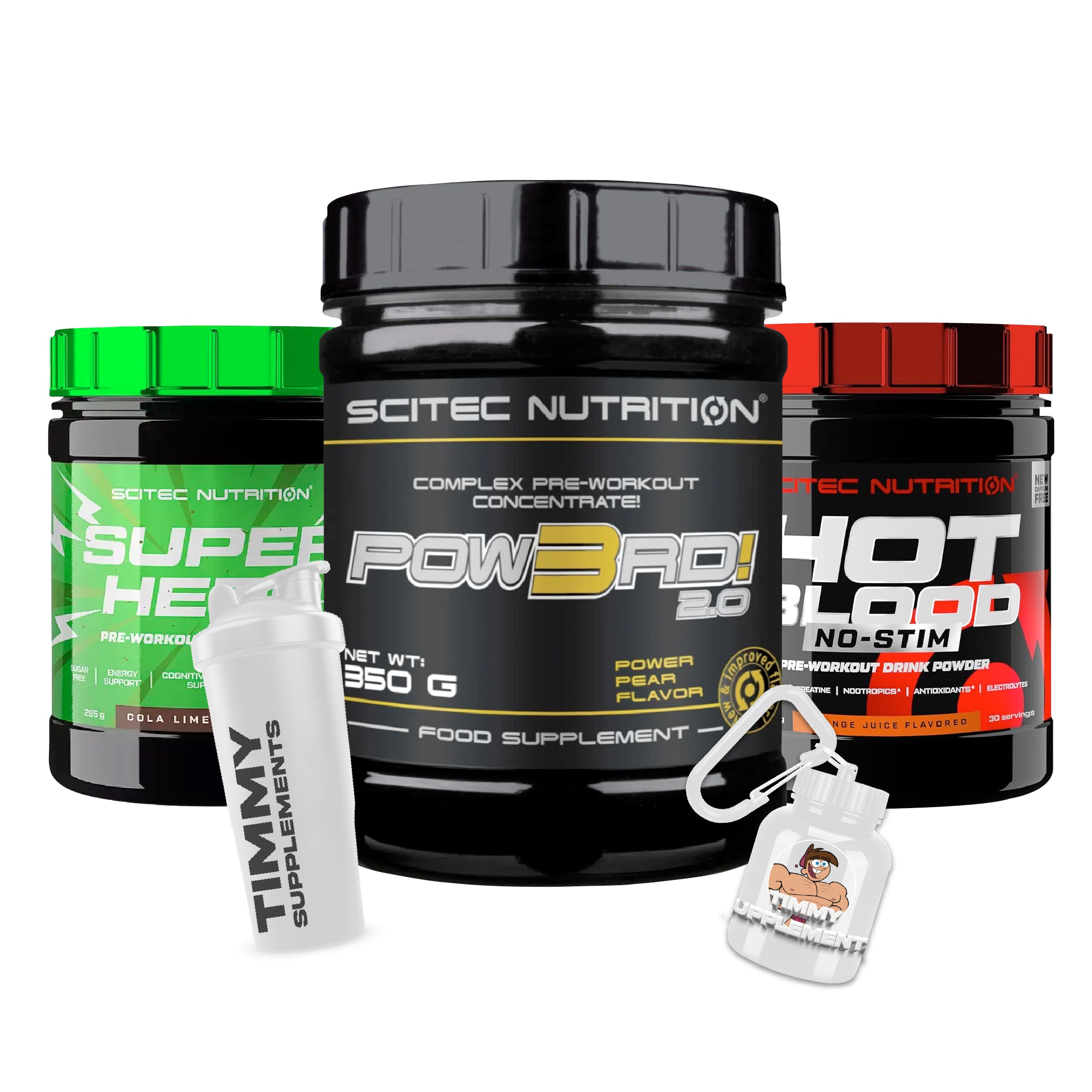 PRE-WORKOUT SCITEC NUTRITION - SHAKER o PORTAPROTEÍNA