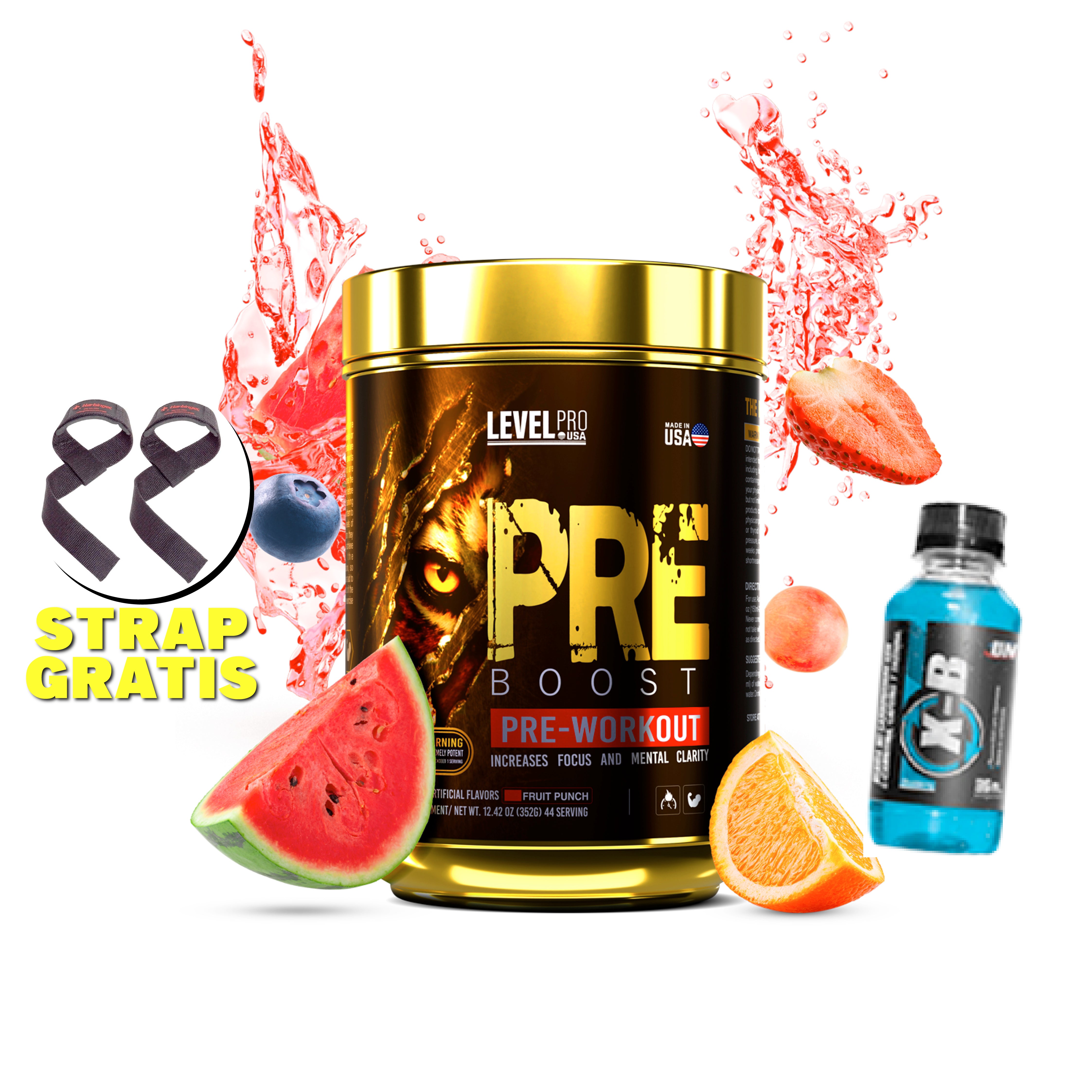 Pre Boost Level pro + 1 XB + STRAP