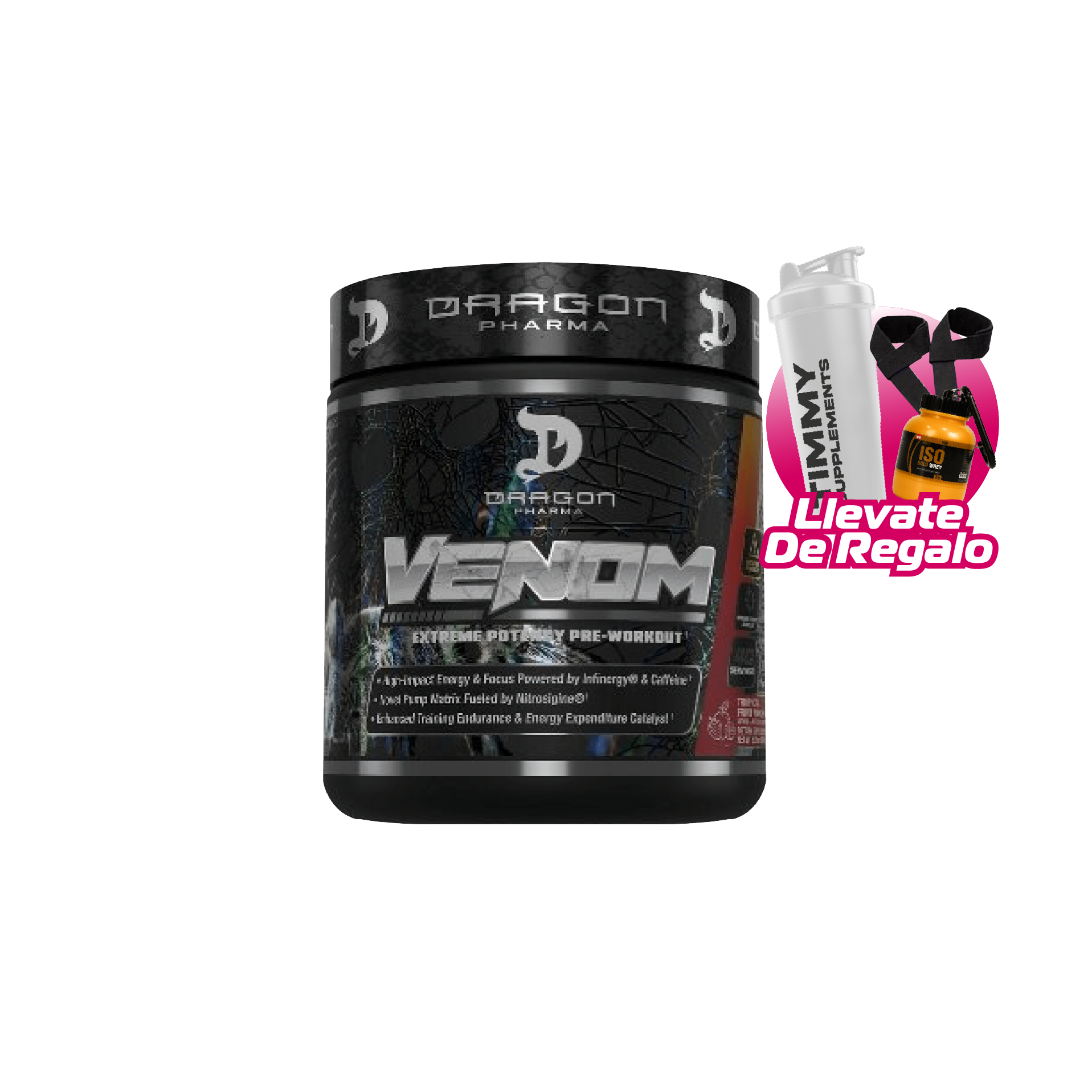 VENOM DRAGON PHARMA – EXTREME POTENCY PRE-WORKOUT