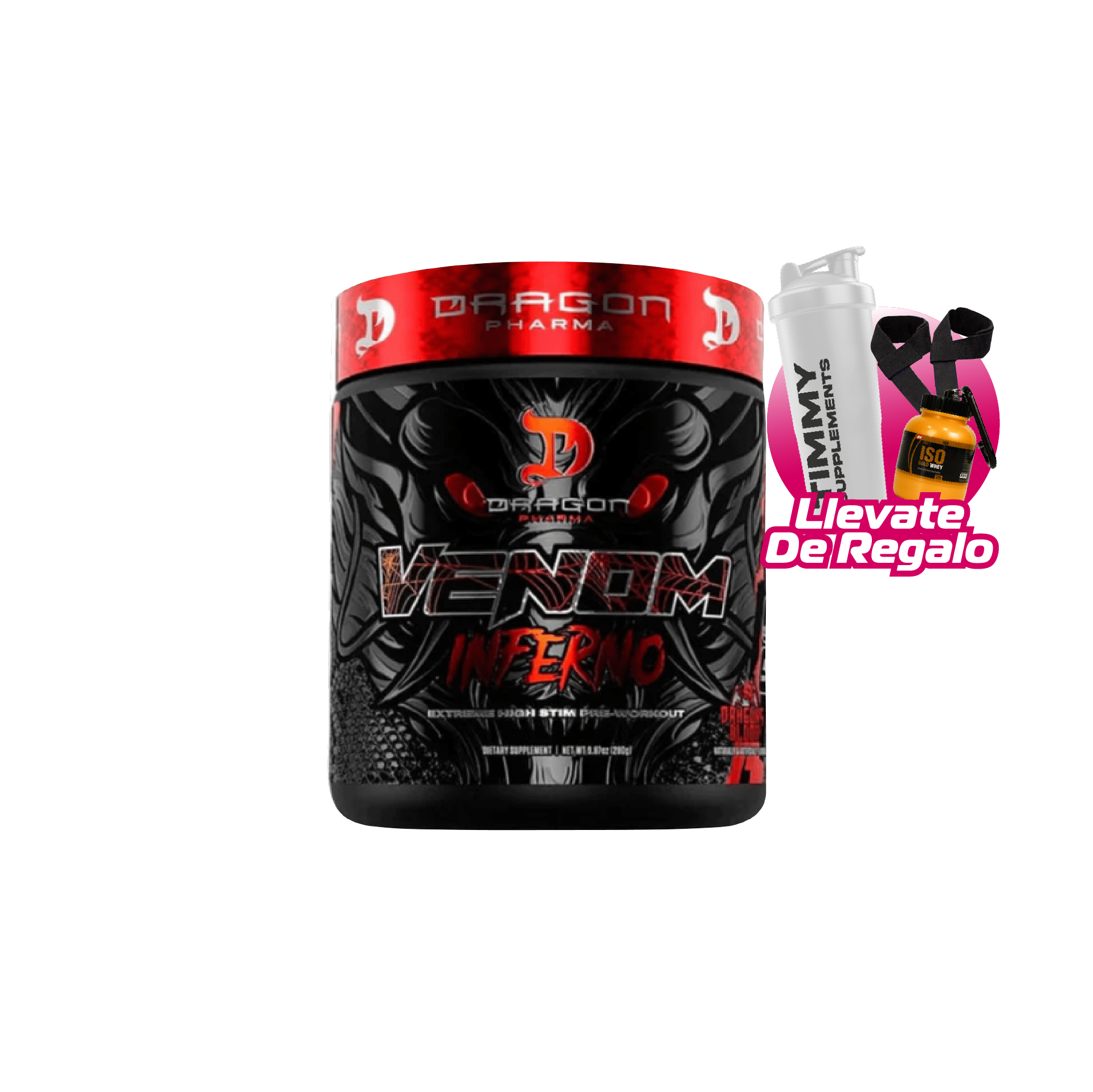 PRE ENTRENO DRAGON PHARMA VENOM INFERNO