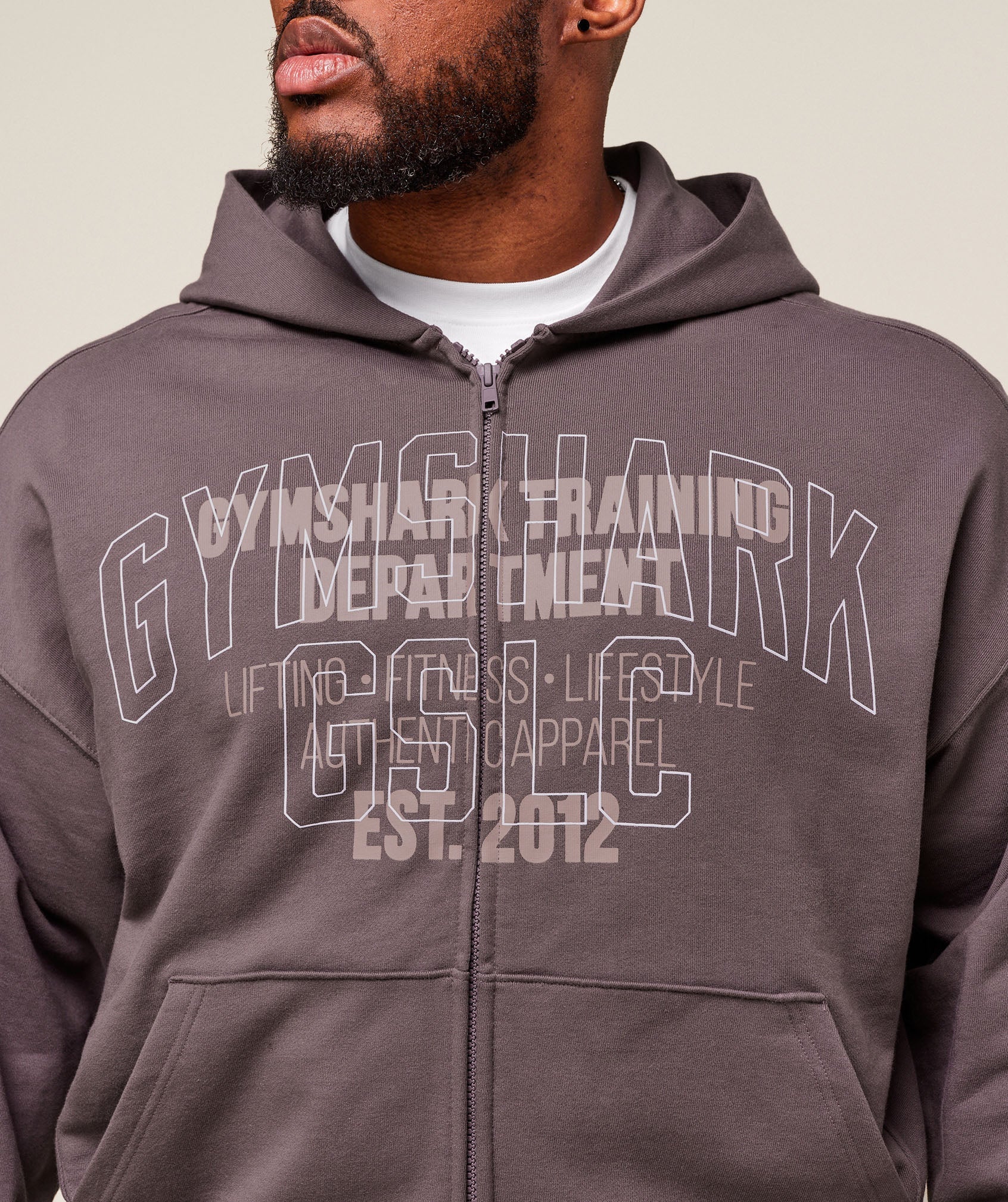 Gymshark Authentic Apparel Zip Up Hoodie