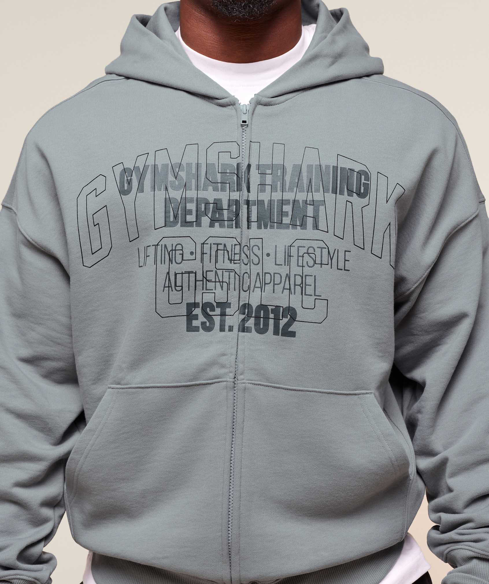 Gymshark Authentic Apparel Zip Up Hoodie