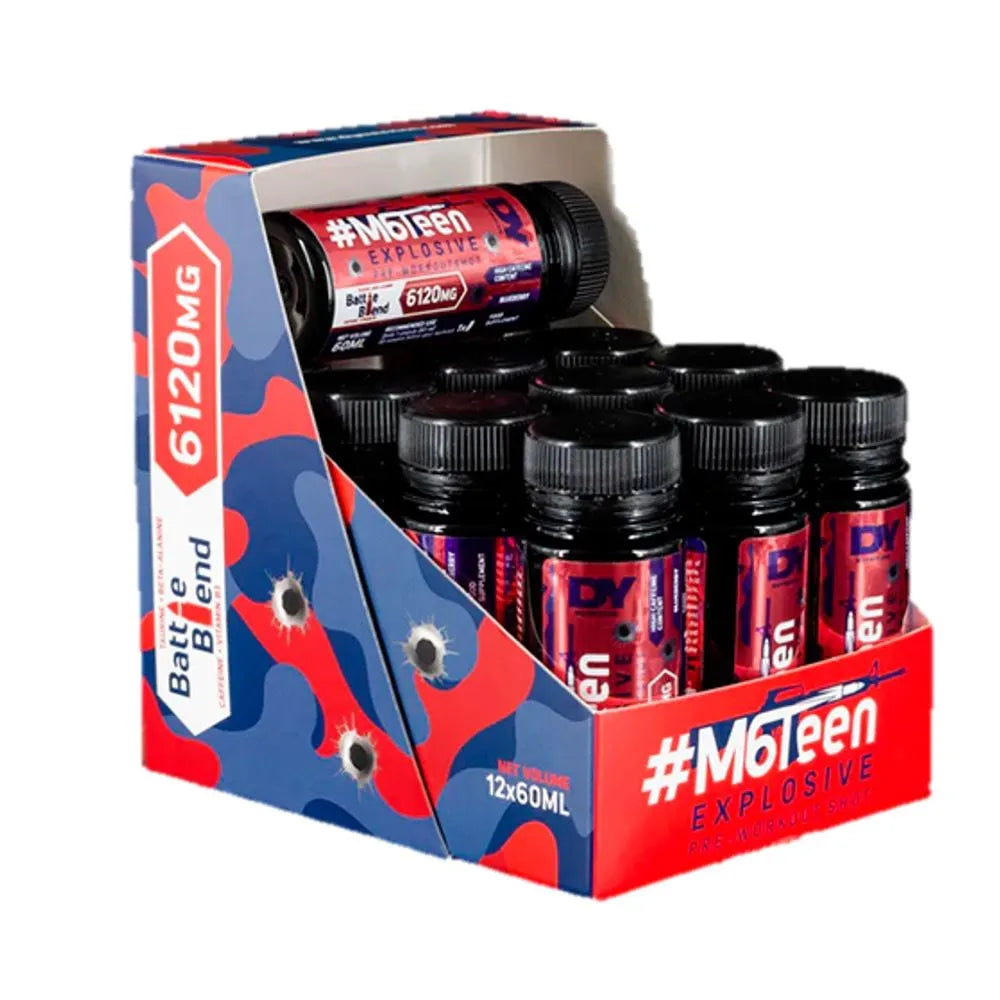 M6TEEN – 12x60ML – PRE ENTRENO LIQUIDO DY