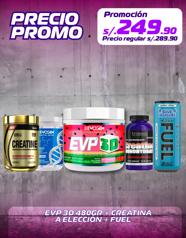 EVP 3D + CREATINA + FUEL