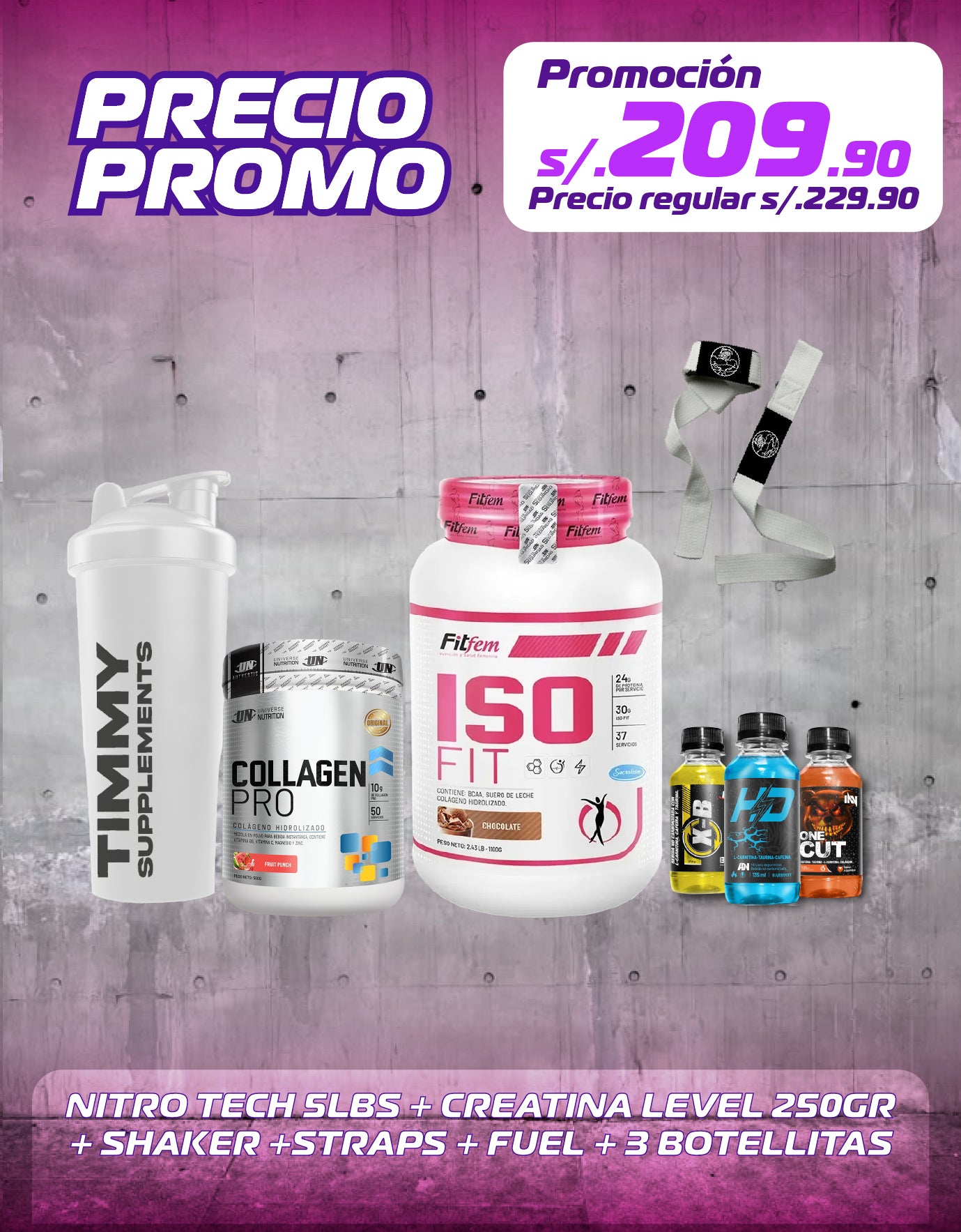 ISO FIT 1,1KG + COLAGEN PRO