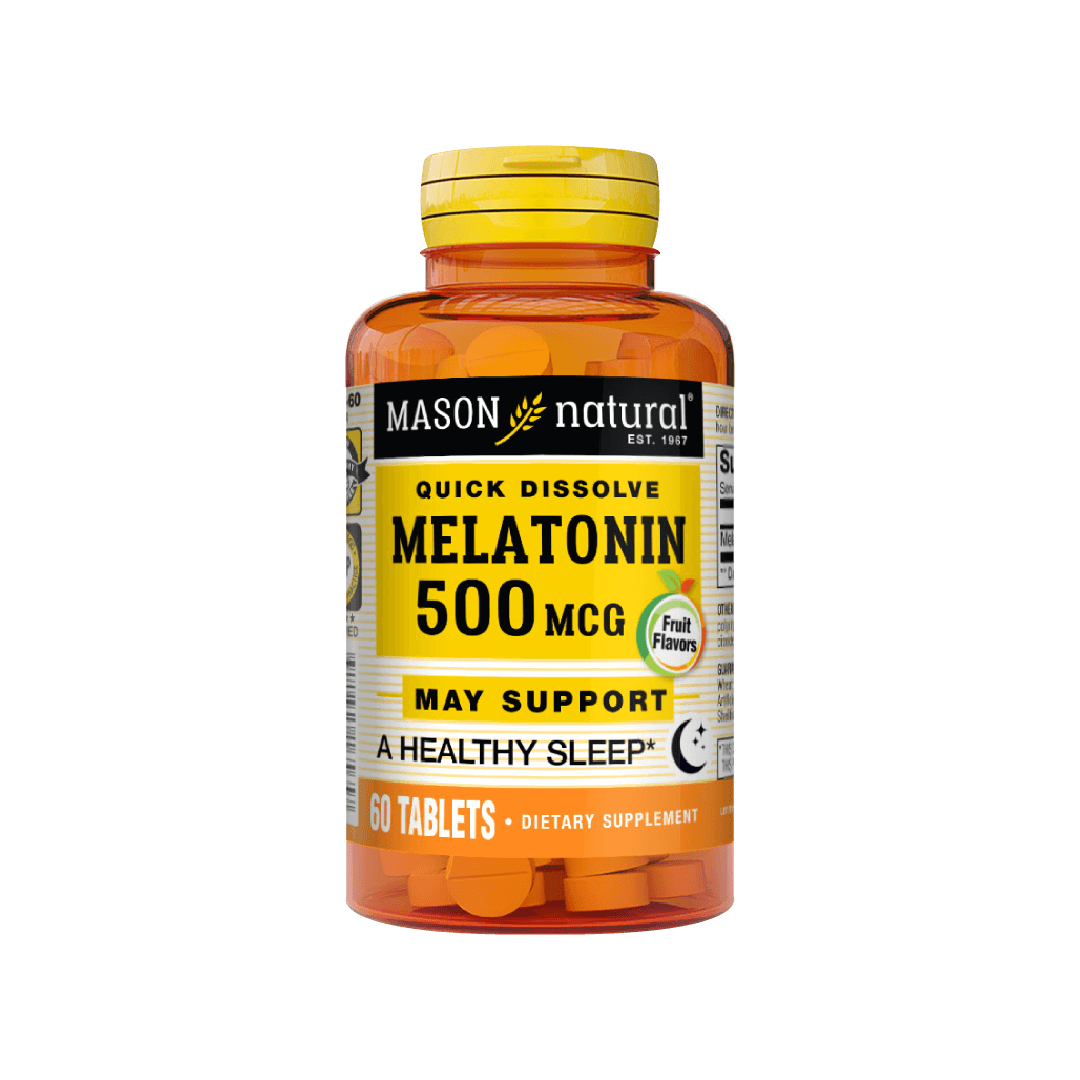 Mason Natural Melatonin 500 mcg