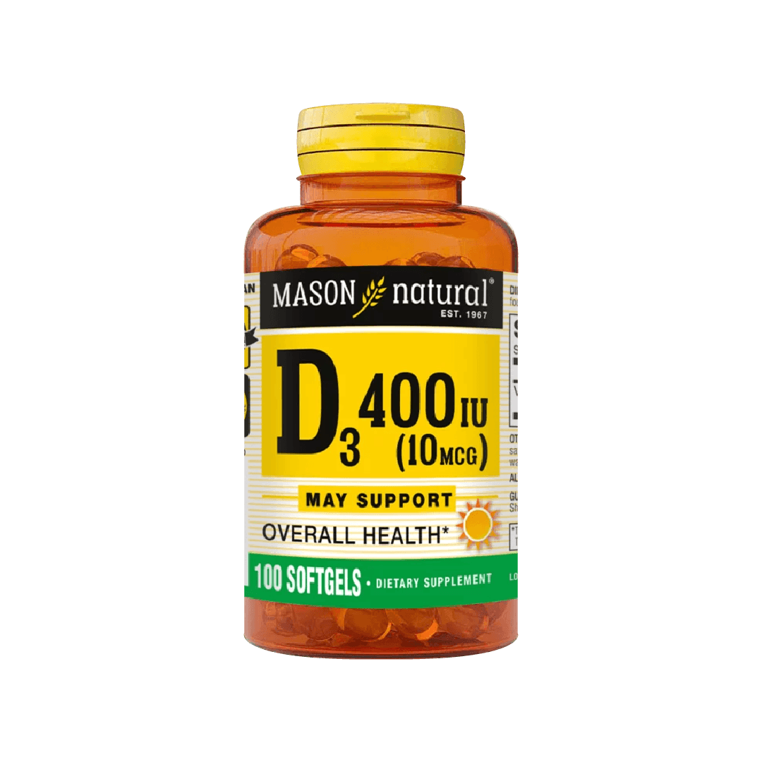 Mason Natural Vitamina D3 400 IU
