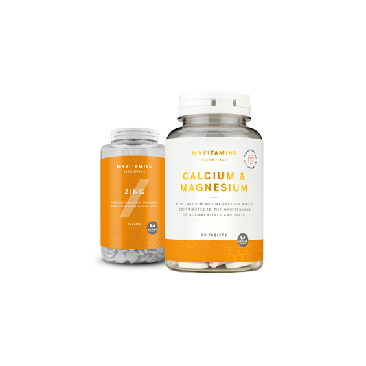 Calcium & Magnesiun - My protein / 90 TABLETAS + My protein Zinc 90 Tabletas